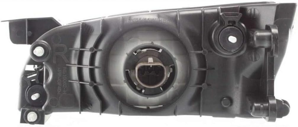 Headlight Assembly for Nissan Altima 1998 1999 Passenger Side Halogen Pack of 2 I7807