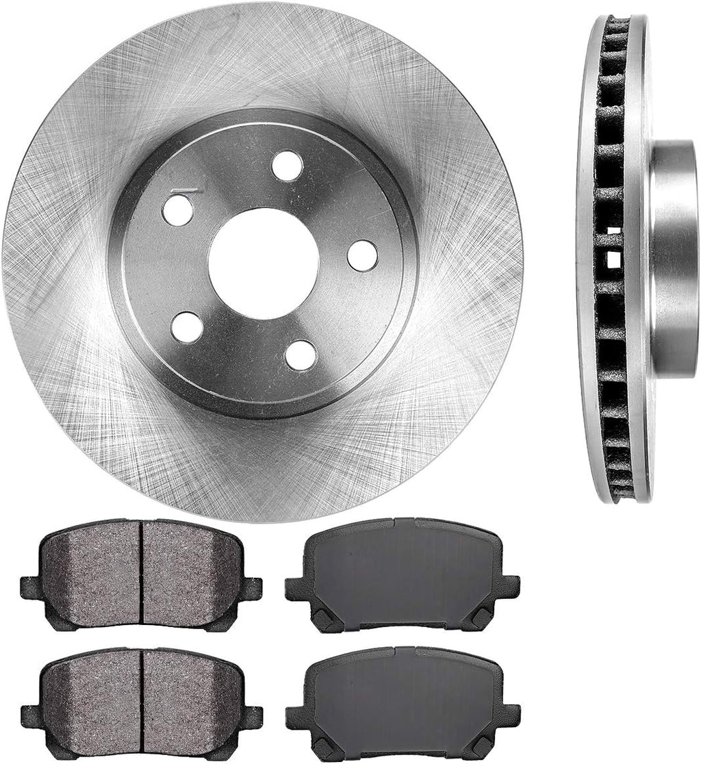 Premium OE Brake Disc Rotors and Metallic Brake Pads M981290