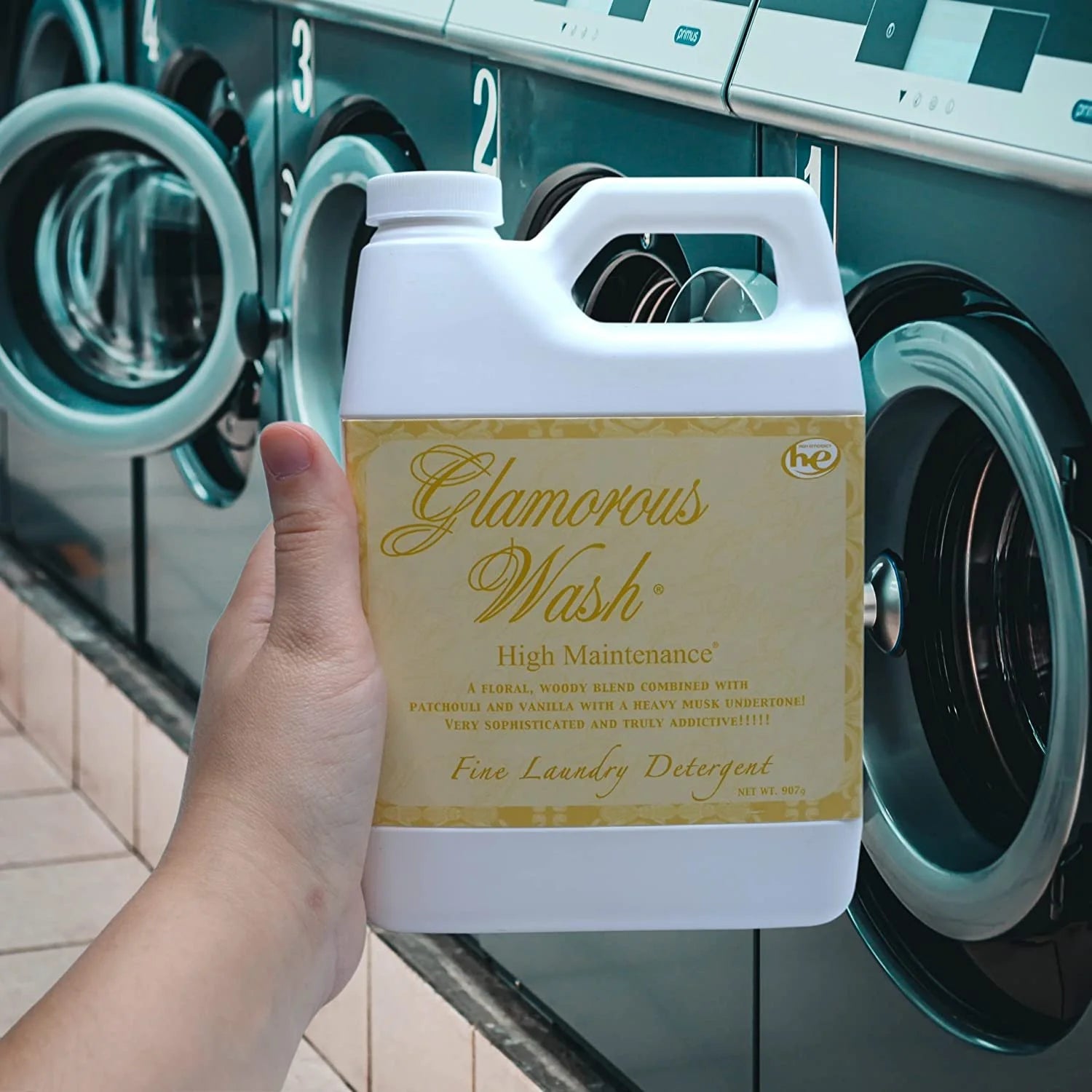 High Maintenance Laundry Liquid Detergent - 1 Container, 907g V123698