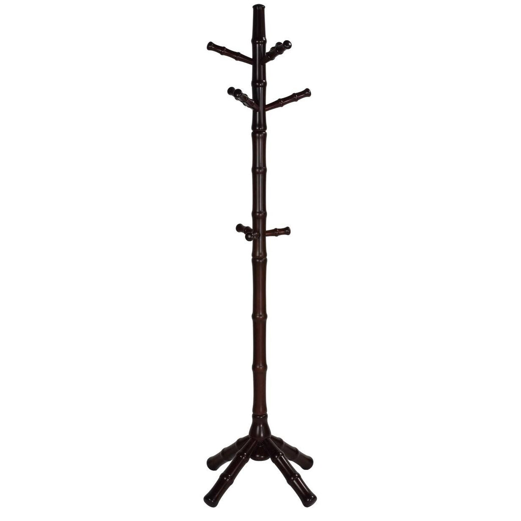 Mahogany Brown Coat Rack A113095