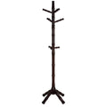 Mahogany Brown Coat Rack A113095