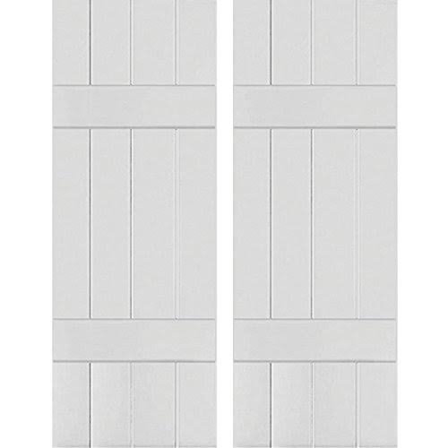 Real Wood Pine Board-n-Batten Shutters K357522