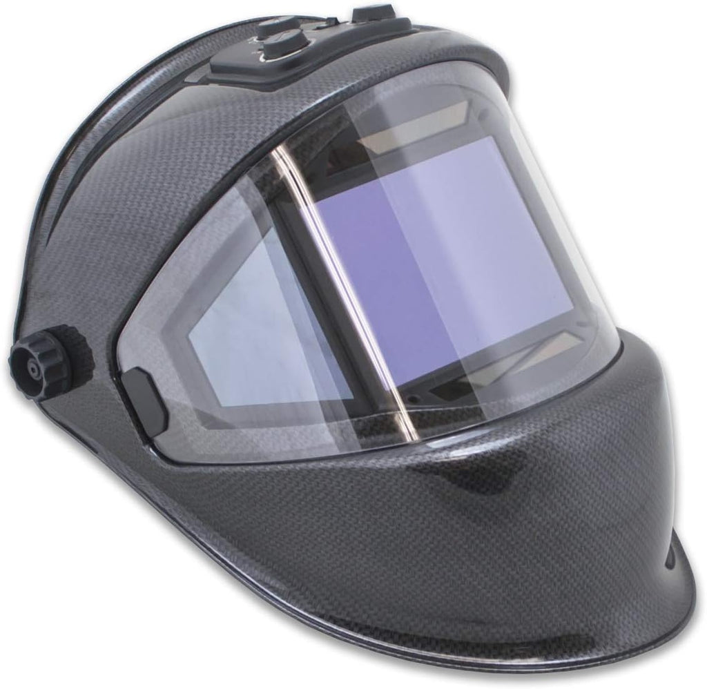 Matte Carbon Fiber Auto Darkening Welding Helmet B7178