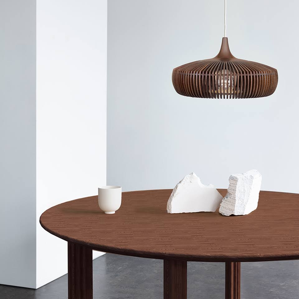 Oak Wood Ceiling Lampshade C526