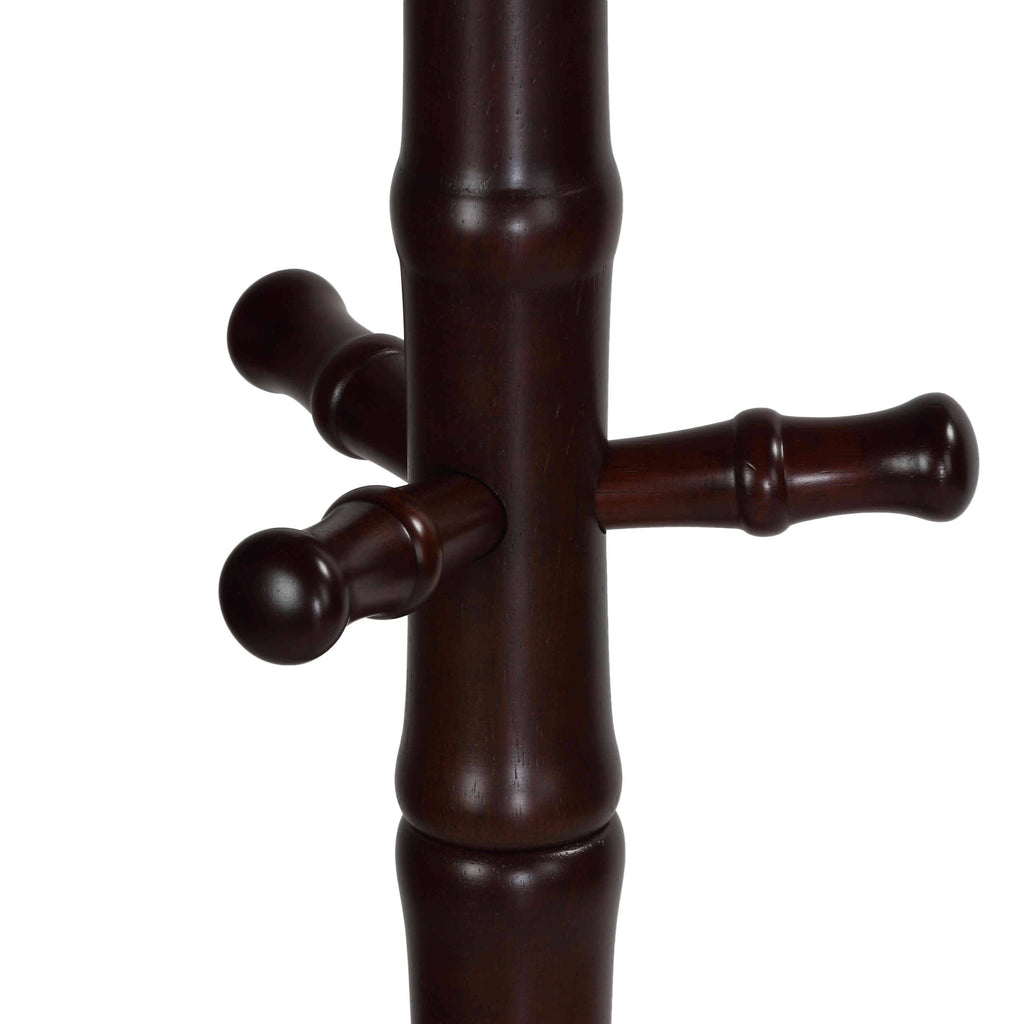 Mahogany Brown Coat Rack A113095