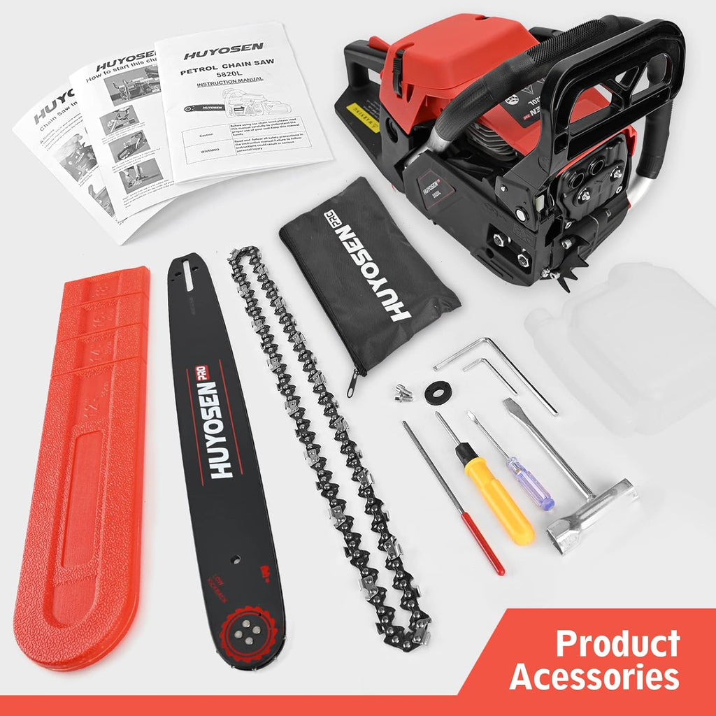 58CC 2-Cycle 20-Inch Gas Chainsaw D94131
