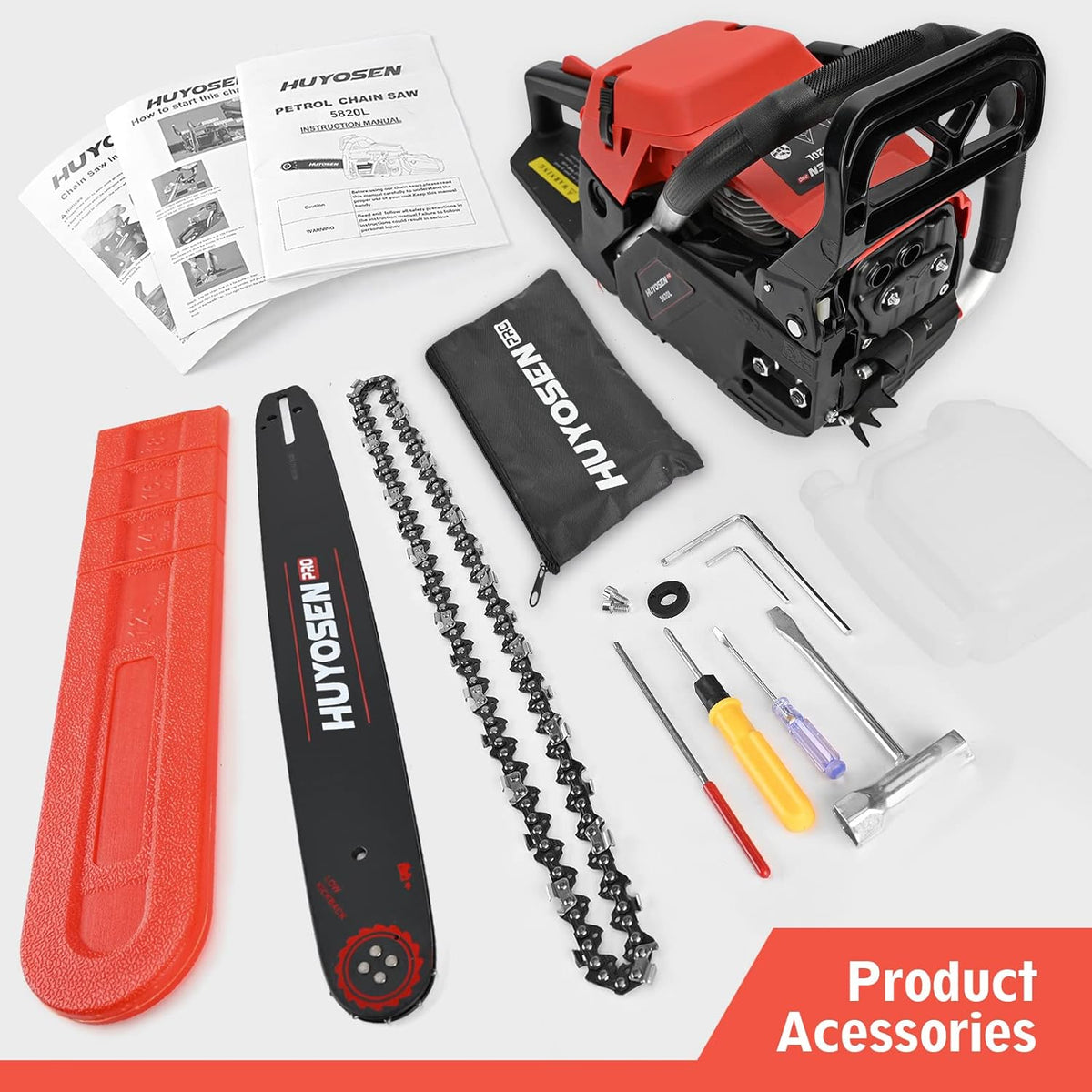 58CC 2-Cycle 20-Inch Gas Chainsaw D94131