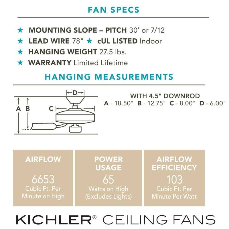 Brushed Nickel/Walnut Ceiling Fan Y70447
