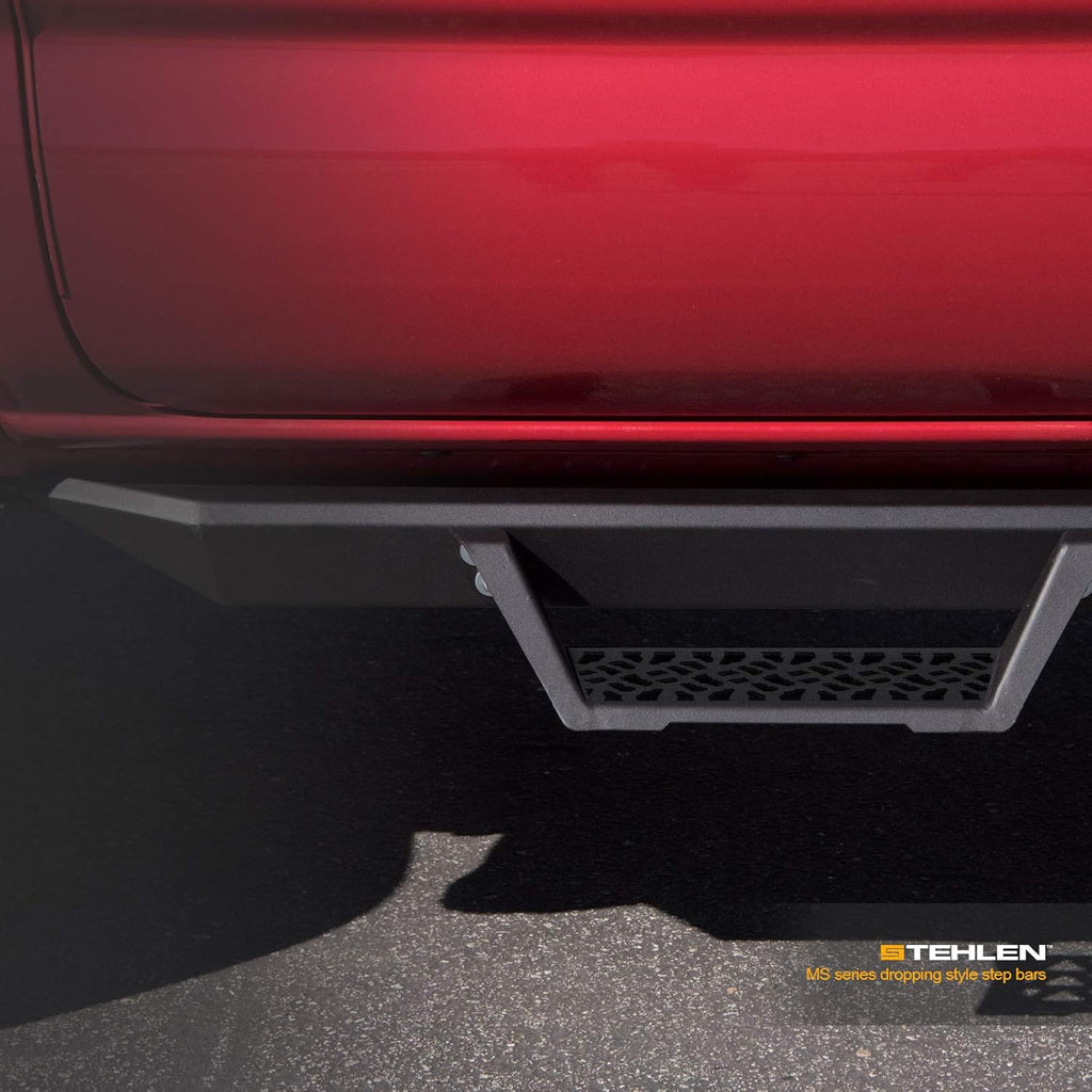 Matte Black Modular Drop Step Side Nerf Bars Rail Running Boards K1307