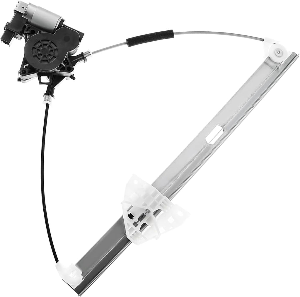 Electric Power Window Regulator with Motor Compatible with Mazda 3 2004-2009 Front Right Passenger Side Pack of 2 B201