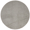 Brown Plush Area Rug 5' Round Y843