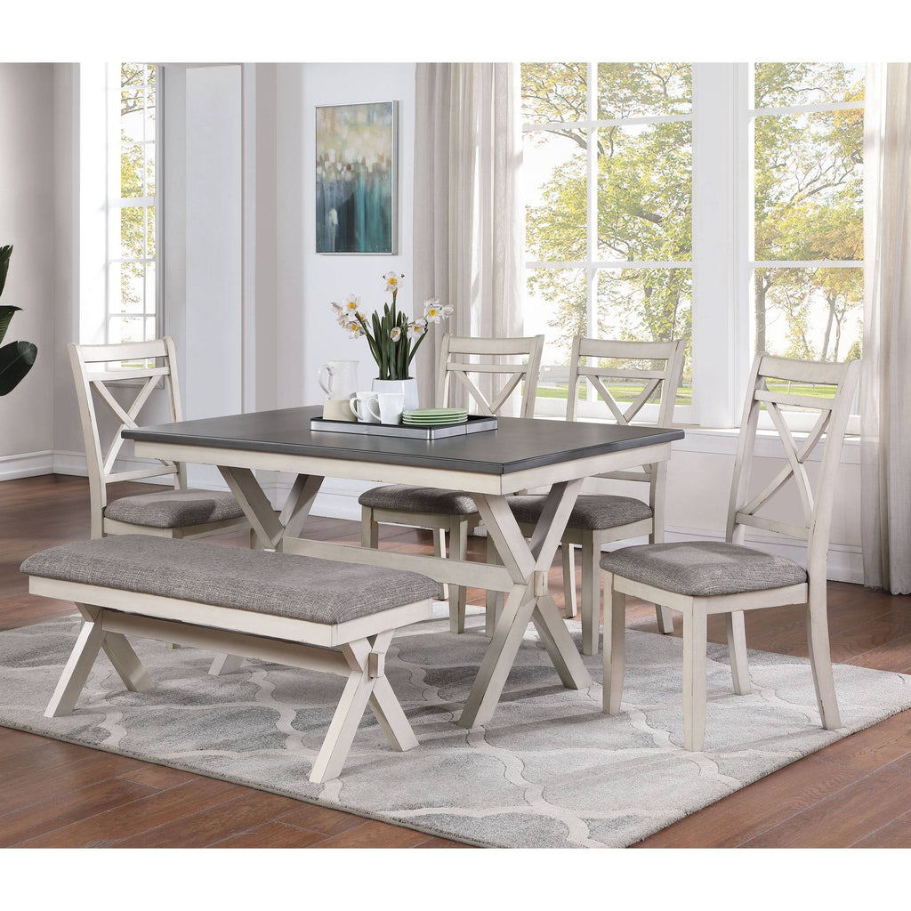 Dark Cherry Wood 60-Inch Dining Table X3610