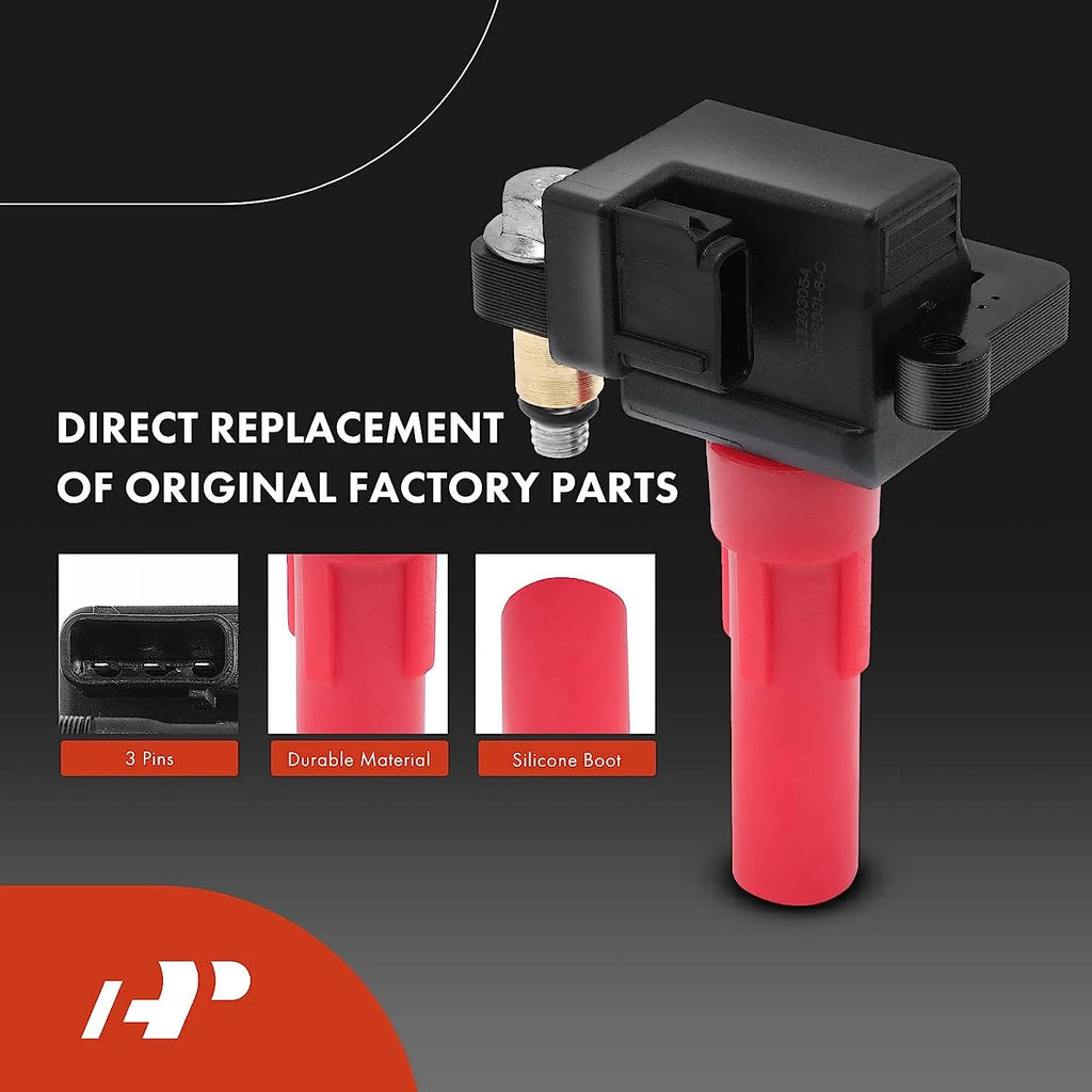 Set of 6 Ignition Coil Pack and Iridium Spark Plugs V5796