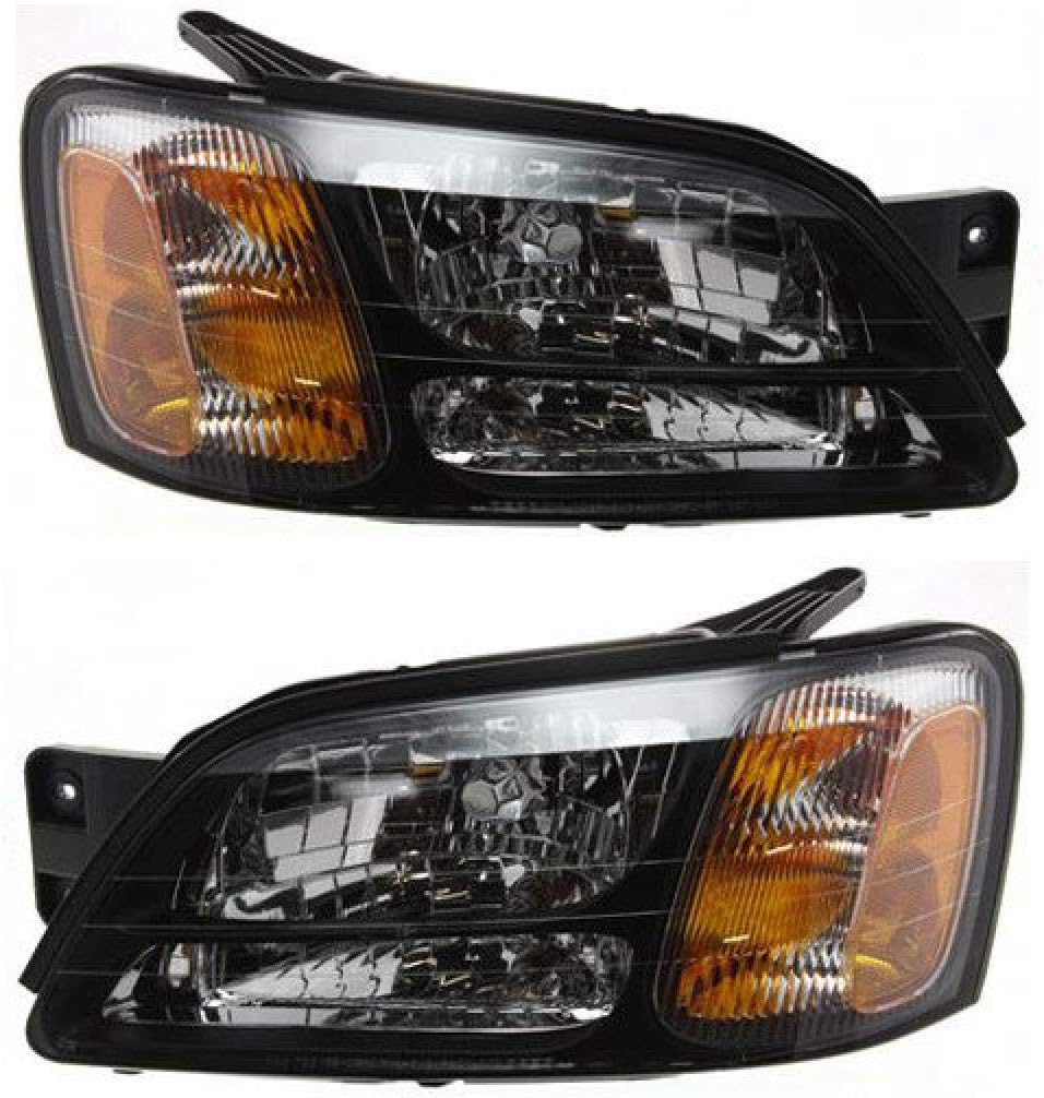 Subaru Baja Headlight Assembly Pair Halogen R761
