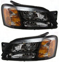 Subaru Baja Headlight Assembly Pair Halogen R761