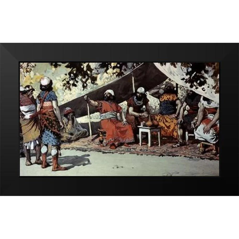 Black Modern Framed Museum Art Print B60905