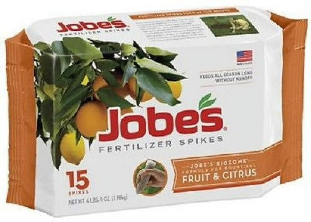 15 Pack Fruit Tree Fertilizer Food Spikes J270775