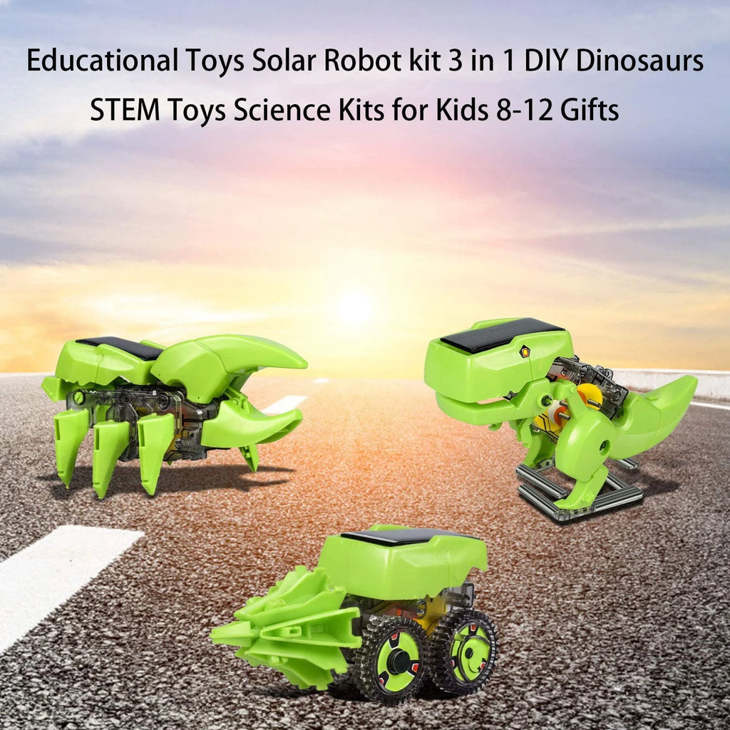 Solar Robot Kit 3-in-1 STEM Projects Robot Kit L331929