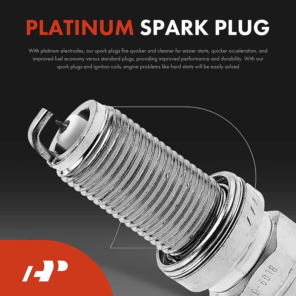 Set of 6 Ignition Coil Pack and Iridium Spark Plugs V5796