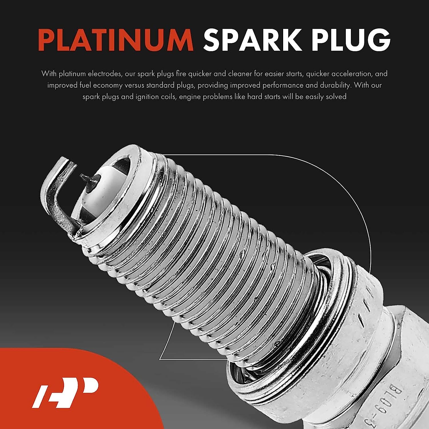 Set of 6 Ignition Coil Pack and Iridium Spark Plugs V5796