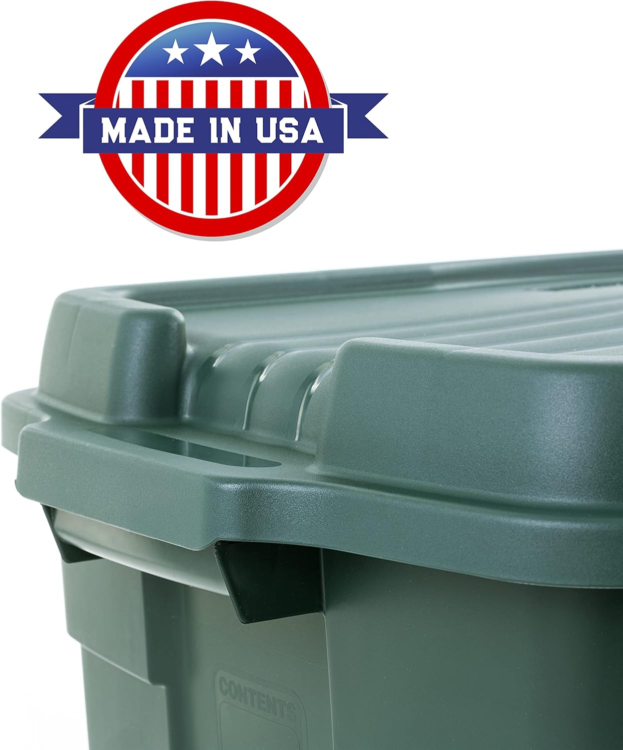 37 Gal Pack of 3 Stackable Storage Bins with Lids K6037