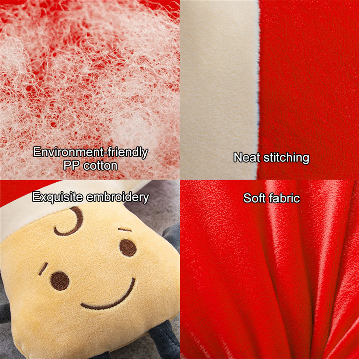 Plush Mushroom Throw Pillow Stuffed Dolls Toys B835
