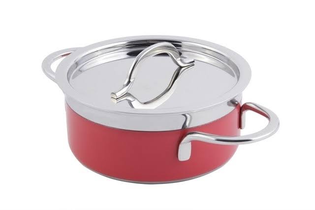 Red 2 Quart Pot with Cover M284196