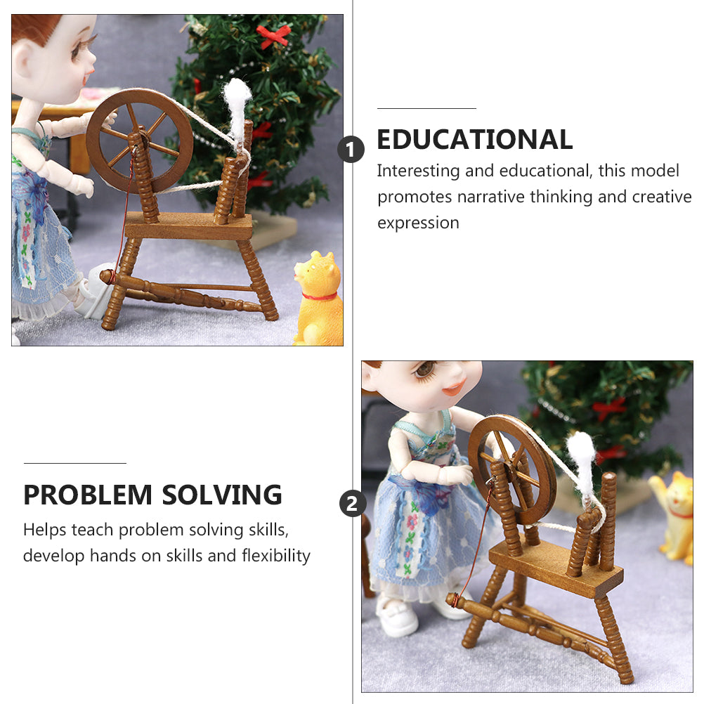 Miniature Textile Making Car Playhouse Furniture Toy L9130