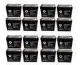 12V 10Ah Replacement Battery (16 Pack) X40635