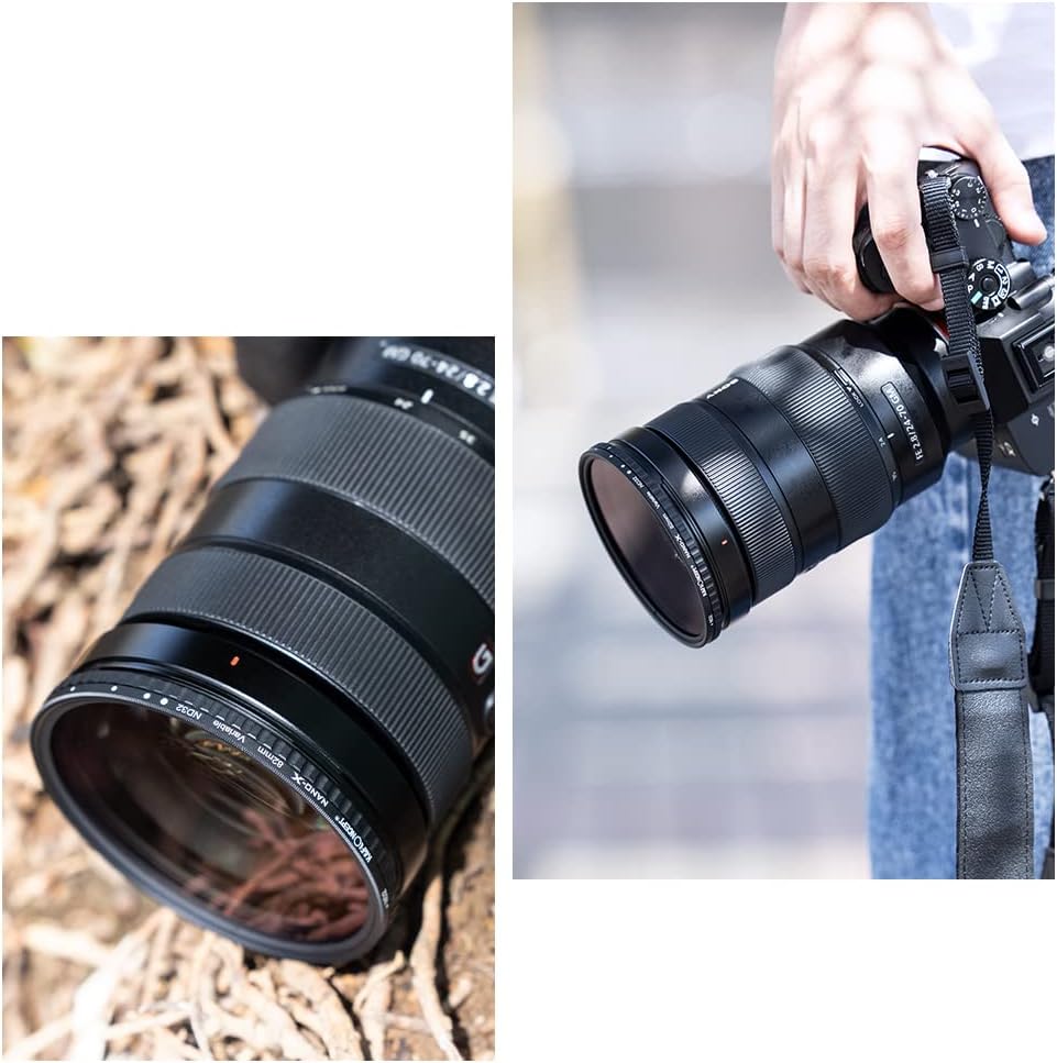 52mm Variable ND Filter ND2-ND32 Camera Lens Filter P114