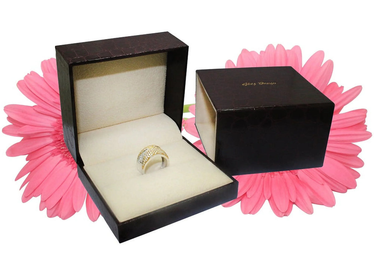 14K Gold Diamond Engagement Ring 1.15 Carat Total Weight K4475