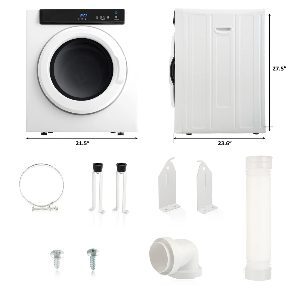 Electric Portable Clothes Dryer with Stainless Steel Tub Y59874
