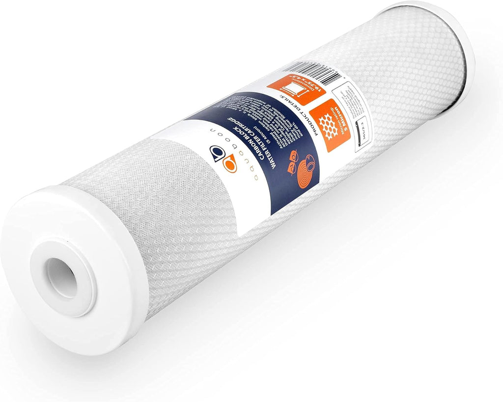 5 Micron 20 x 4.5 Carbon Block & Sediment Replacement Filter Cartridges Set H591306