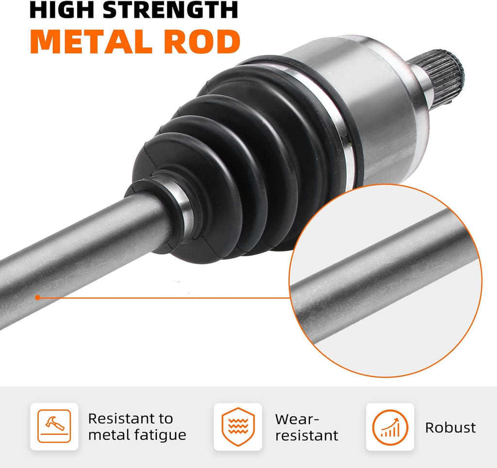 CV Axle Drive Shaft Assembly Front Left Driver Side Pack of 2 Z68106