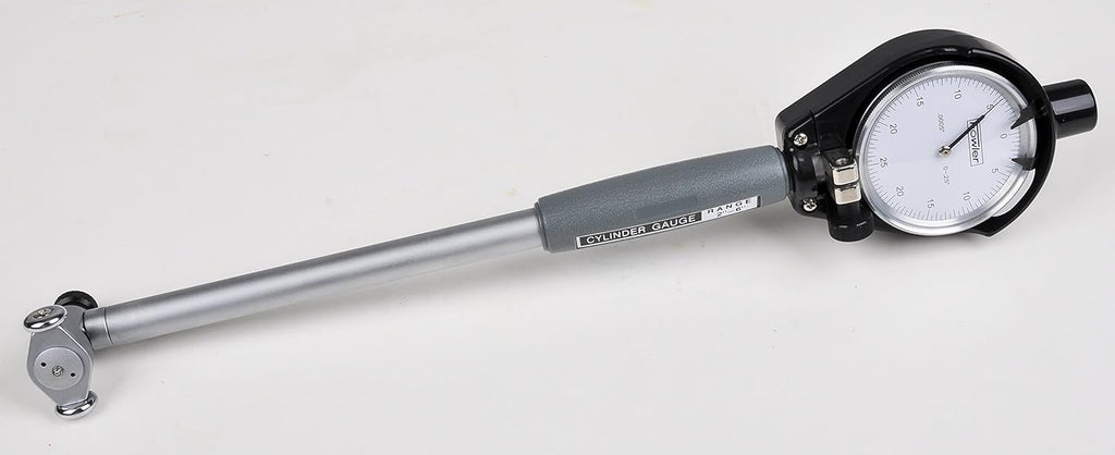 Dial Bore Gage with 2-6 Measuring Range, Self-Centering, Carbide Anvils, Case Included I354