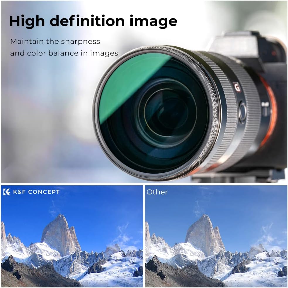 77mm Circular Polarizing Filter with Multi-Layer Coatings, Pack of 2 L3456