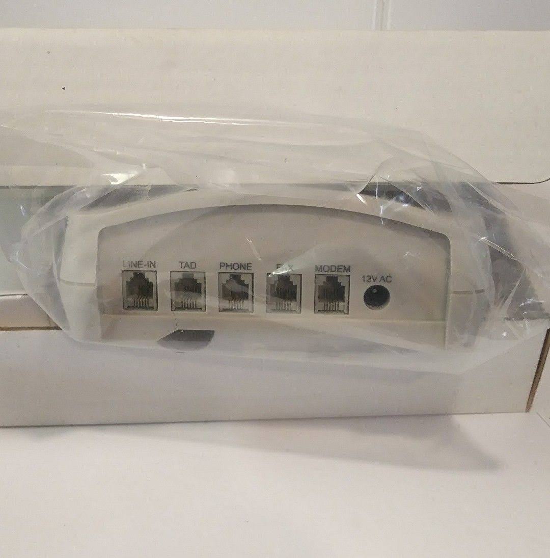 4 Port Line Sharing Phone Fax Modem X84707