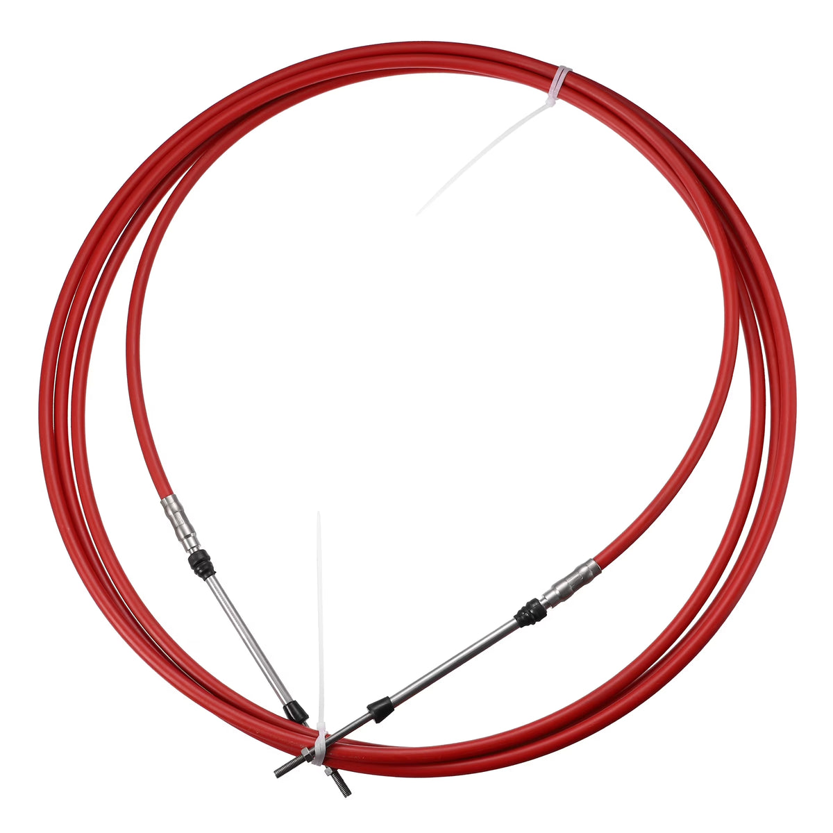 16ft 197 Inch Marine Throttle Shift Remote Control Box Cable for Yamaha Outboard Engine Boat Red O36432