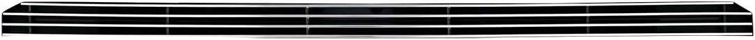 Black Billet Bumper Grille Overlay L189