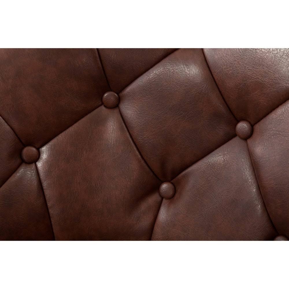 Purple Tufted Tilt Swivel Chair P446