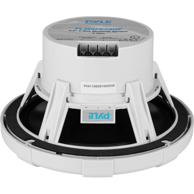 White 2-Way Marine Speakers - Pair - Wireless V8769