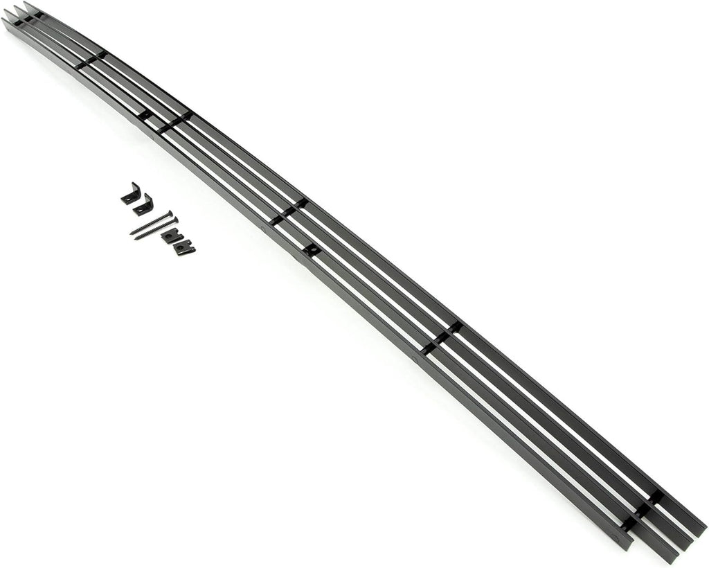 Black Billet Bumper Grille Overlay L189