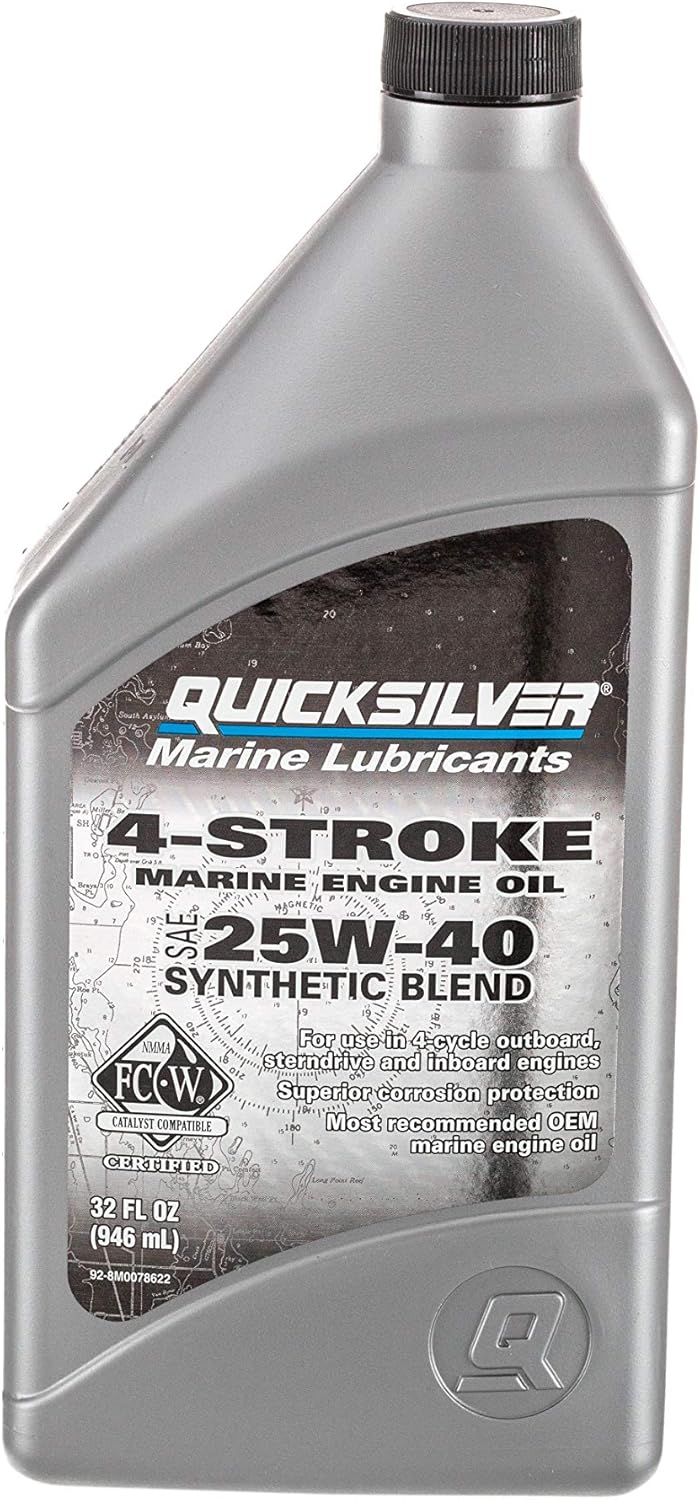 25W-40 Synthetic Marine Engine Oil Pack of 2 W790
