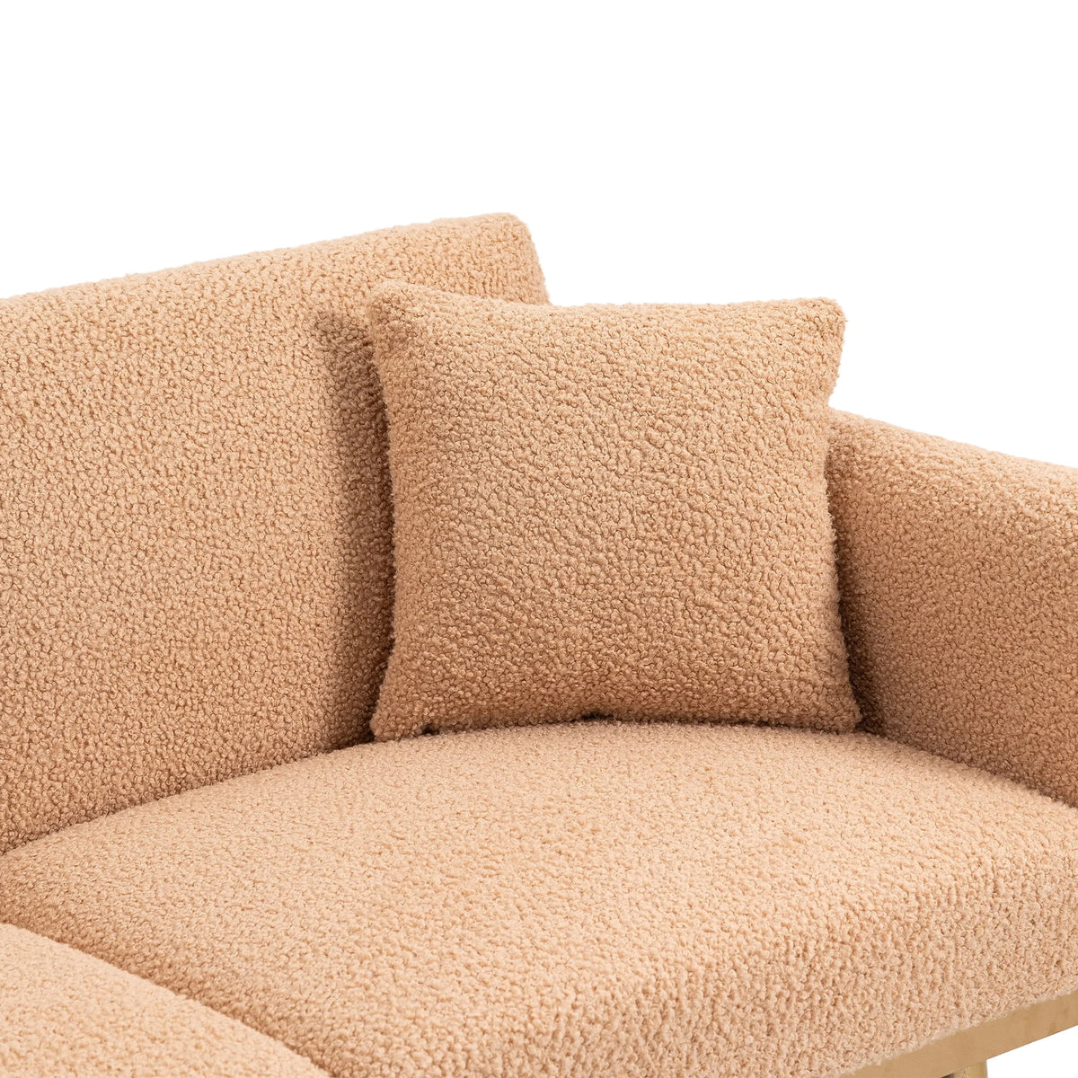 Velvet Sofa with Metal Feet O23114