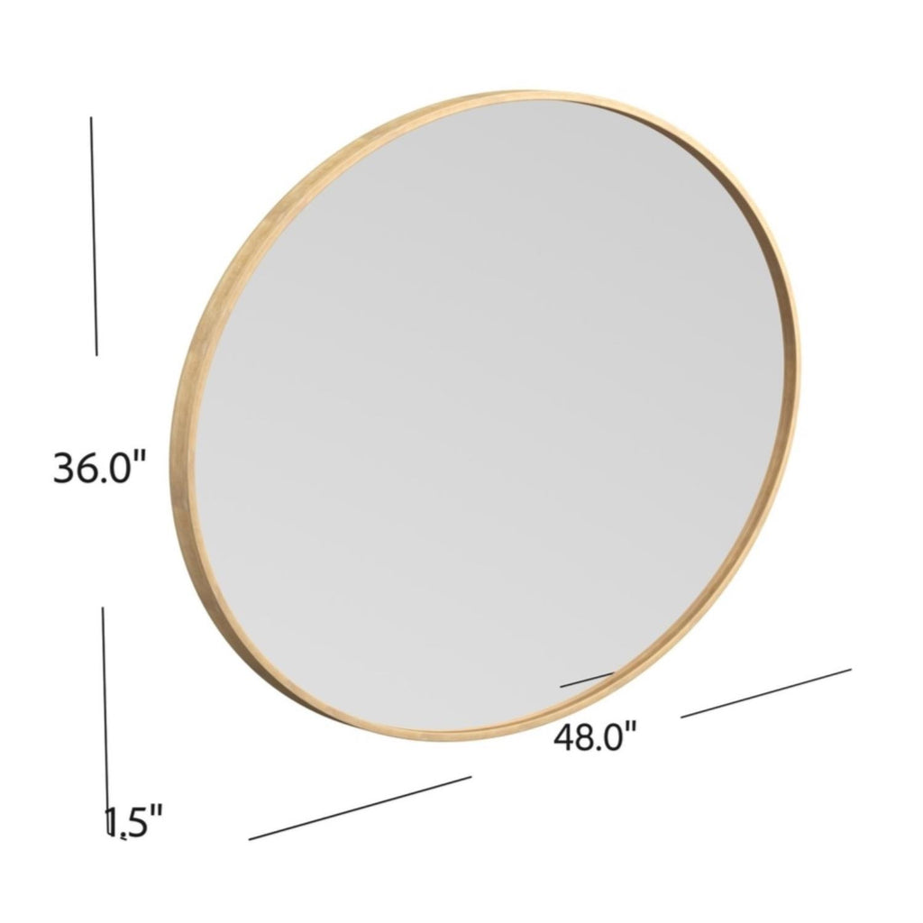 Glam Wall Mirror With Gold Finish G288