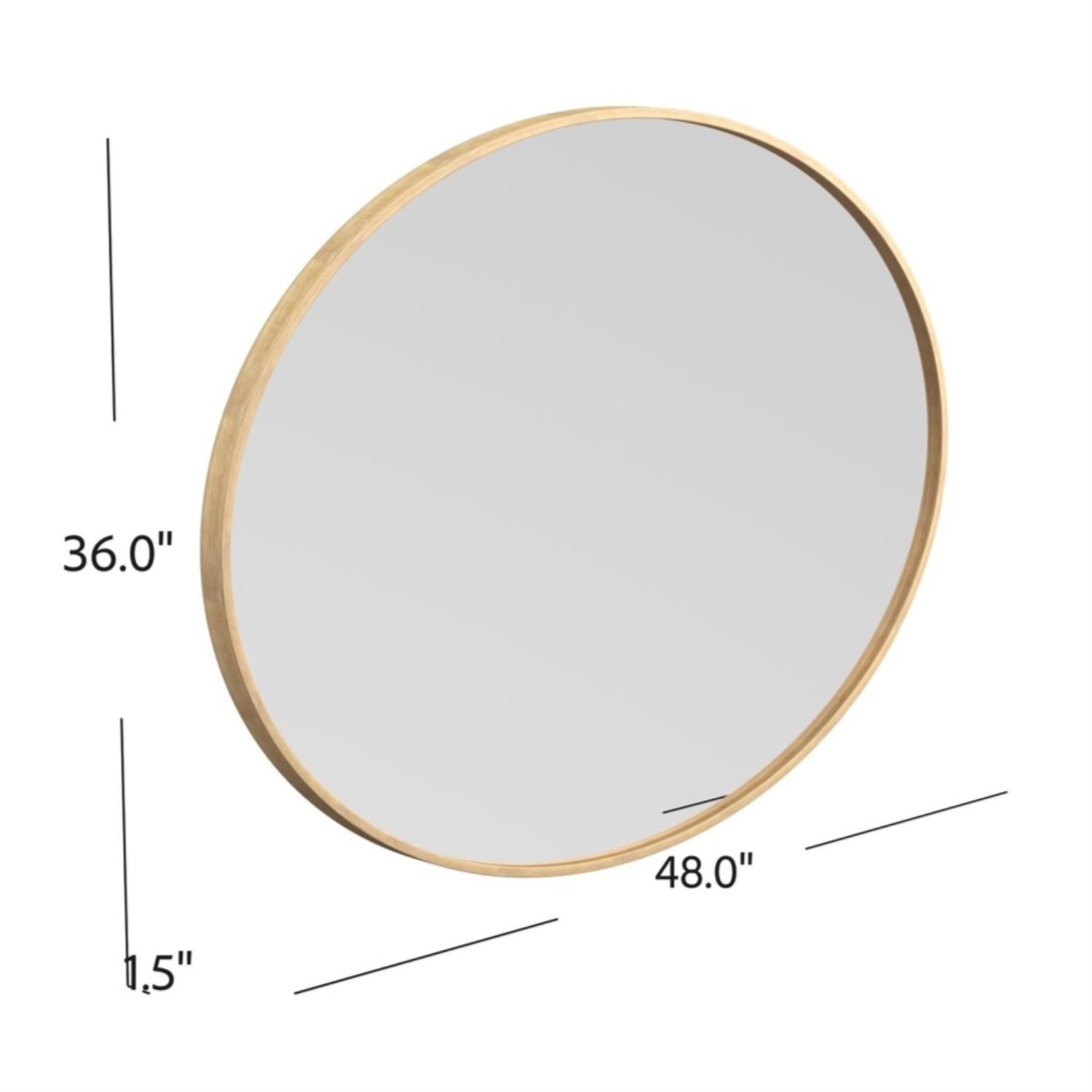 Glam Wall Mirror With Gold Finish G288