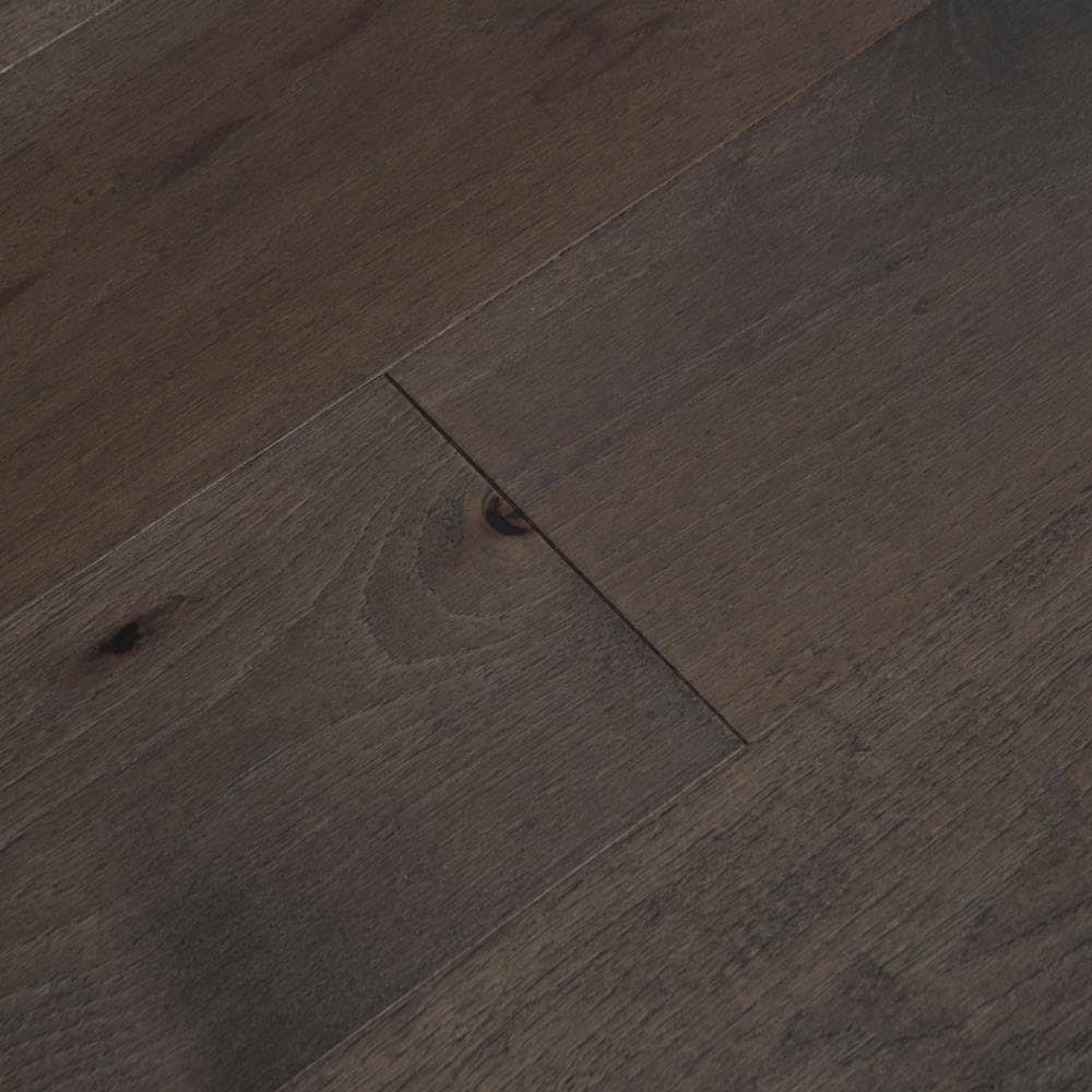 Wirebrushed Engineered Hardwood Flooring in Gra T25646