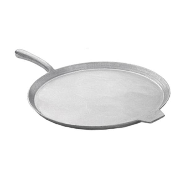 Yellow 14x22 Sand Cast Aluminum Pizza Tray with Handle L268105