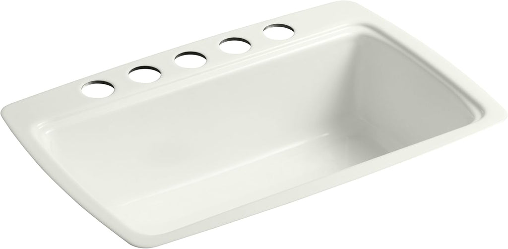 White Undercounter Kitchen Sink N705