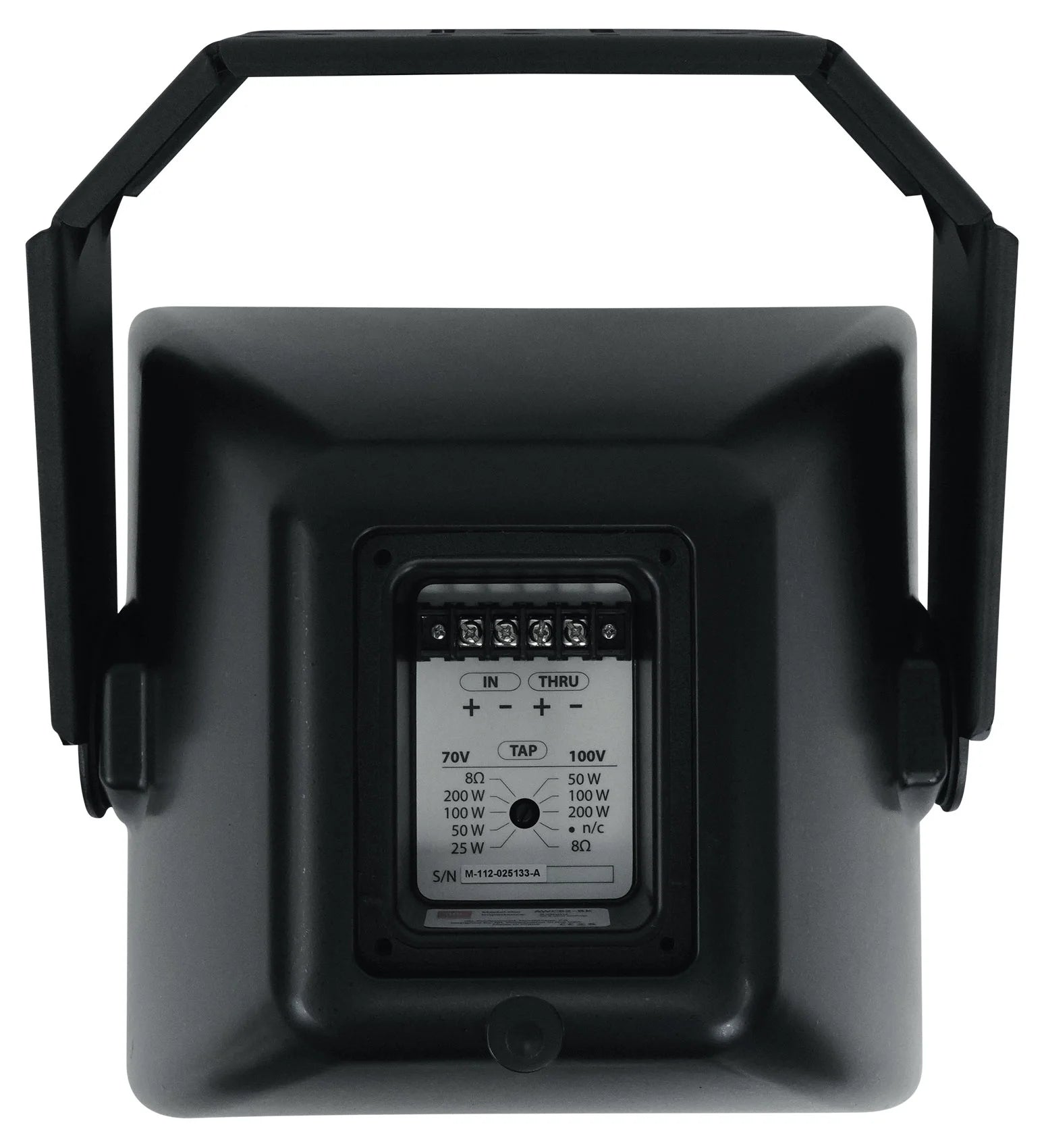 8" Black Indoor/Outdoor Surface Mount Speakers F42776